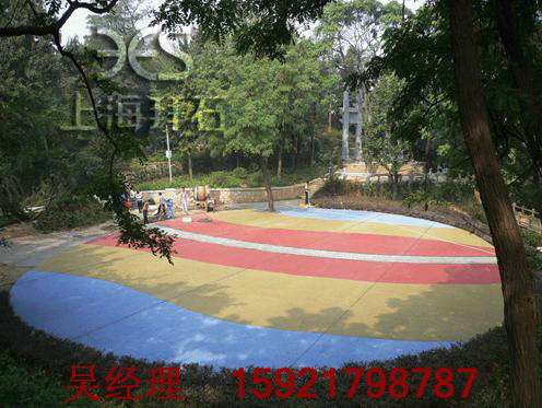  園林藝術(shù)透水地坪