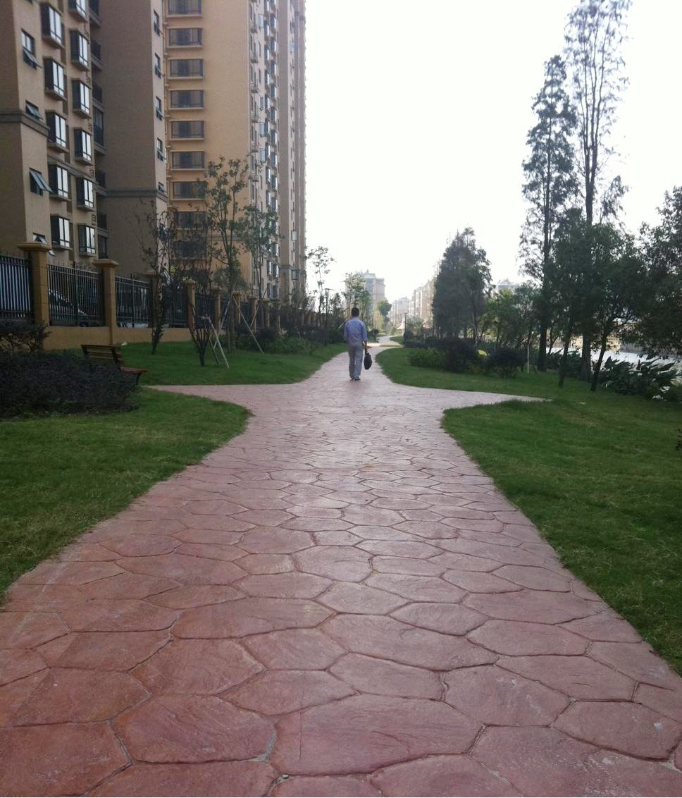 壓模地坪 壓模地坪