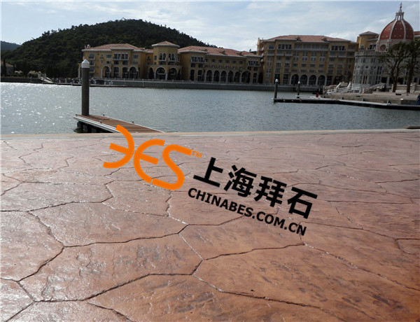 彩色壓花地坪 彩色壓花地坪