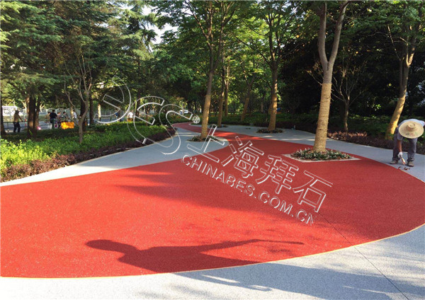 彩色透水地坪 彩色透水地坪