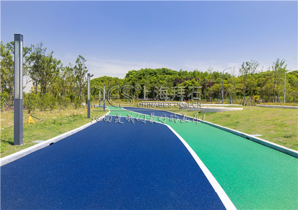瀝青彩化路面 瀝青彩化路面