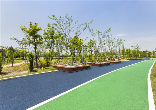 瀝青彩化路面 瀝青彩化路面