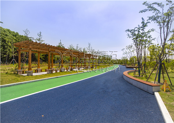 瀝青彩化路面 瀝青彩化路面