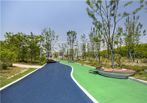 瀝青彩化路面 瀝青彩化路面