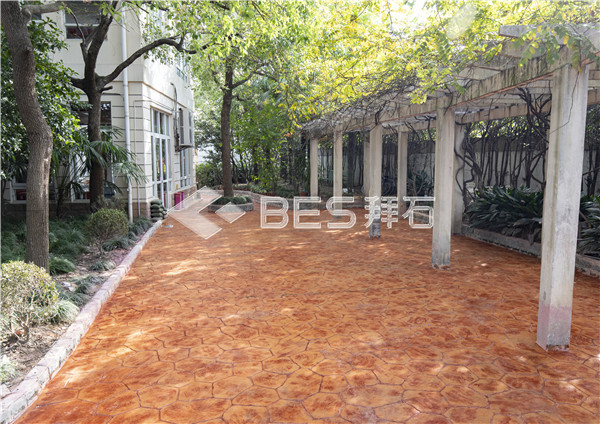 壓花地坪 壓花地坪