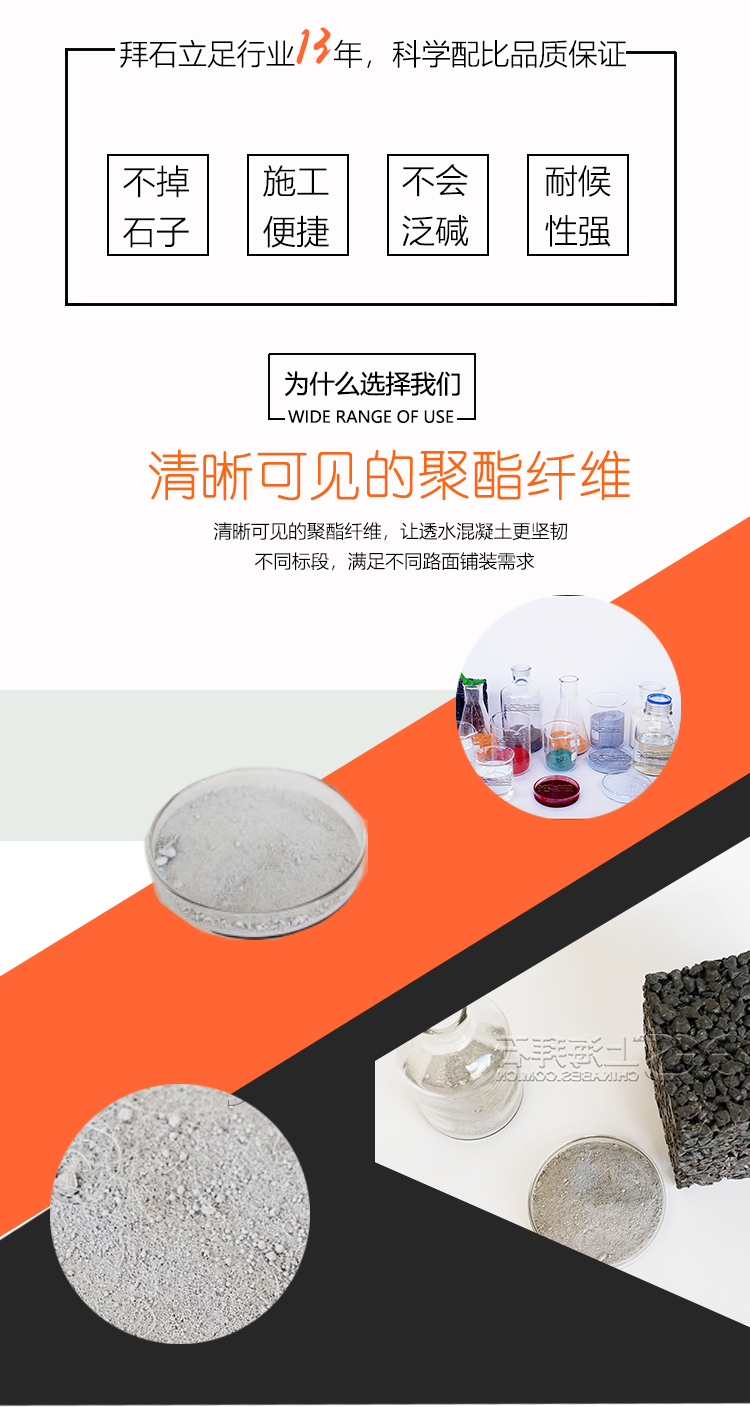 透水混凝土增強劑