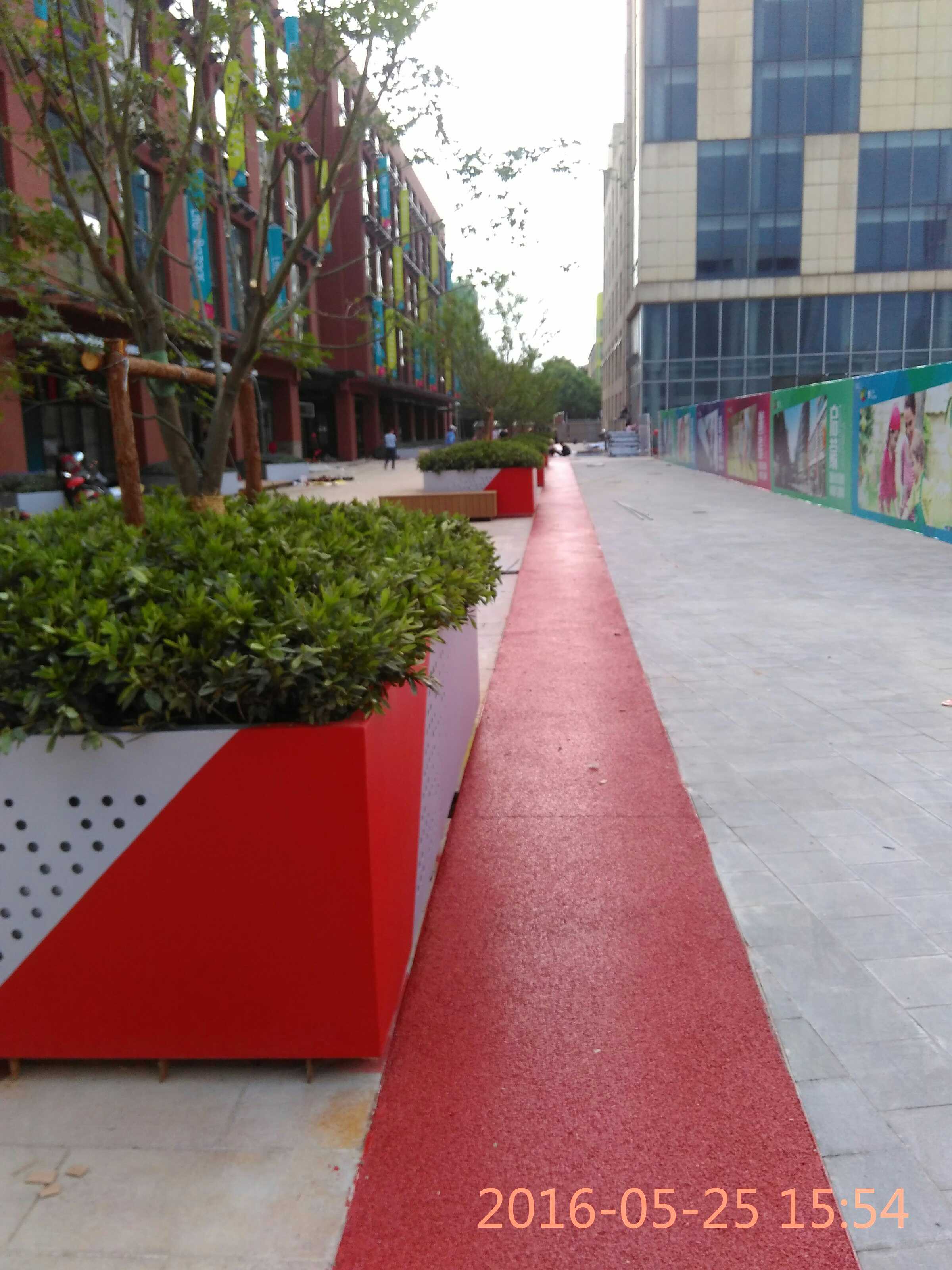 上海花橋透水路面工程