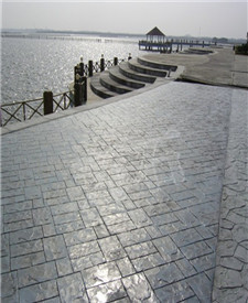 廣西柳州建材市場(chǎng)壓花地坪應(yīng)用