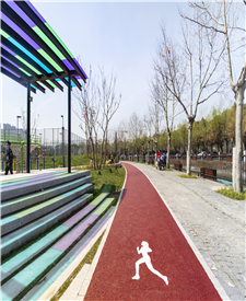 昆山張浦體育公園、市民文化廣場透水混凝土項(xiàng)目