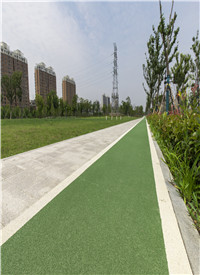 浙江海寧陶瓷顆粒路面項目 浙江海寧陶瓷顆粒路面項目