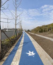 上海奉賢金融小鎮(zhèn)藍(lán)色透水混凝土項(xiàng)目 上海奉賢金融小鎮(zhèn)藍(lán)色透水混凝土項(xiàng)目