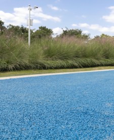 上海張江主題公園彩色透水瀝青項目